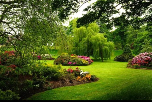 Public gardens Cumbria