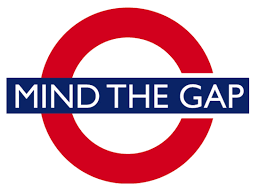 Mind the gap logo