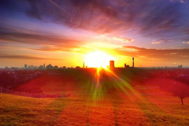 Mejores-atardeceres-Londres-Primrose-Hill-Regents-Park