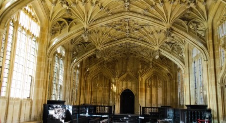 Interior de la Biblioteca Bodleiana